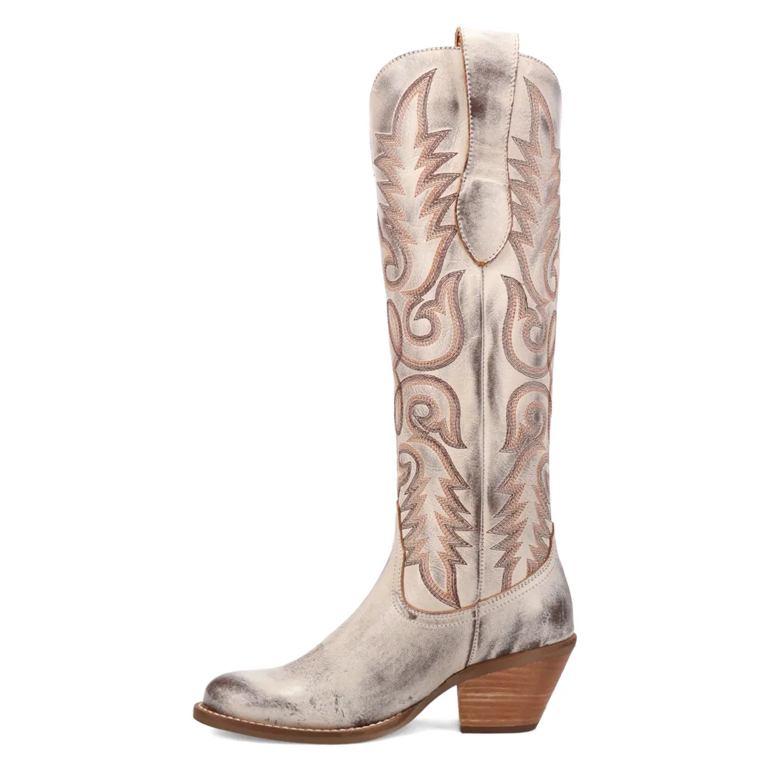 Online Exclusive | Dingo | Faded Love Leather Boots in Brown ** PREORDER