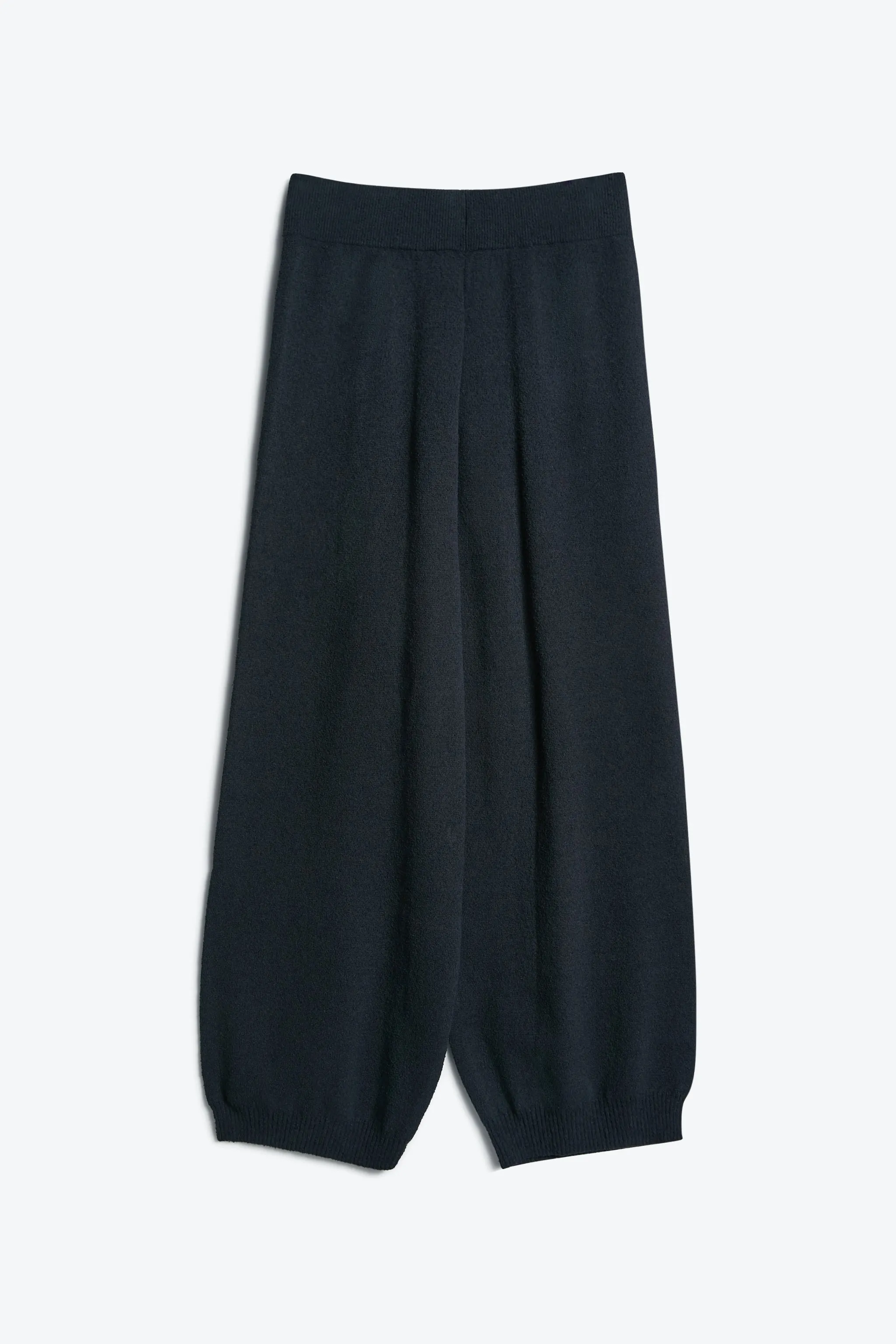 Opaque Knit Pant Black