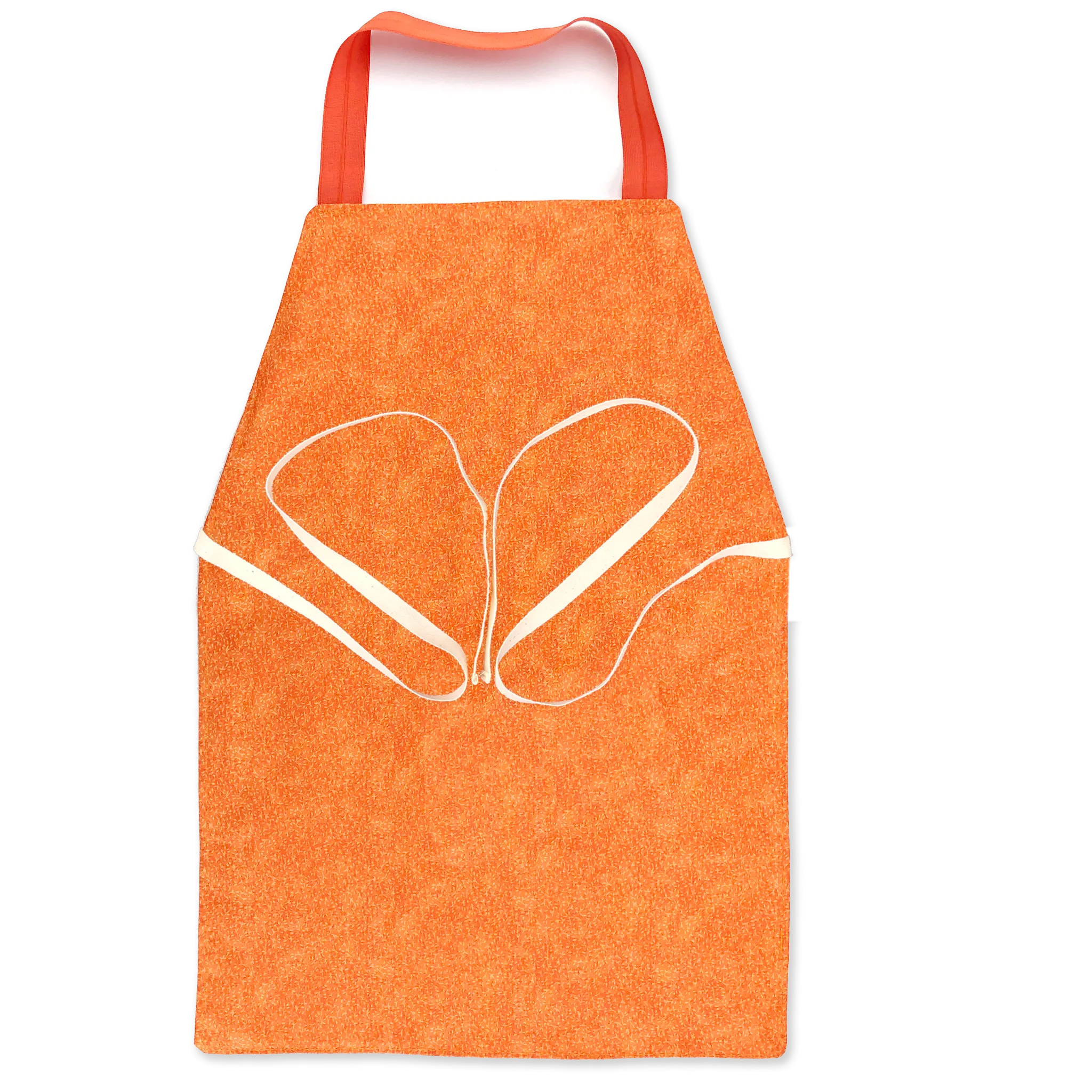 Orange Cloth Apron