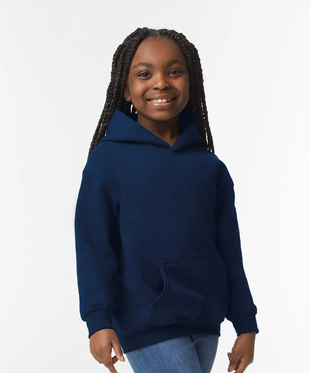 Orange - Heavy Blend™ youth hooded sweatshirt