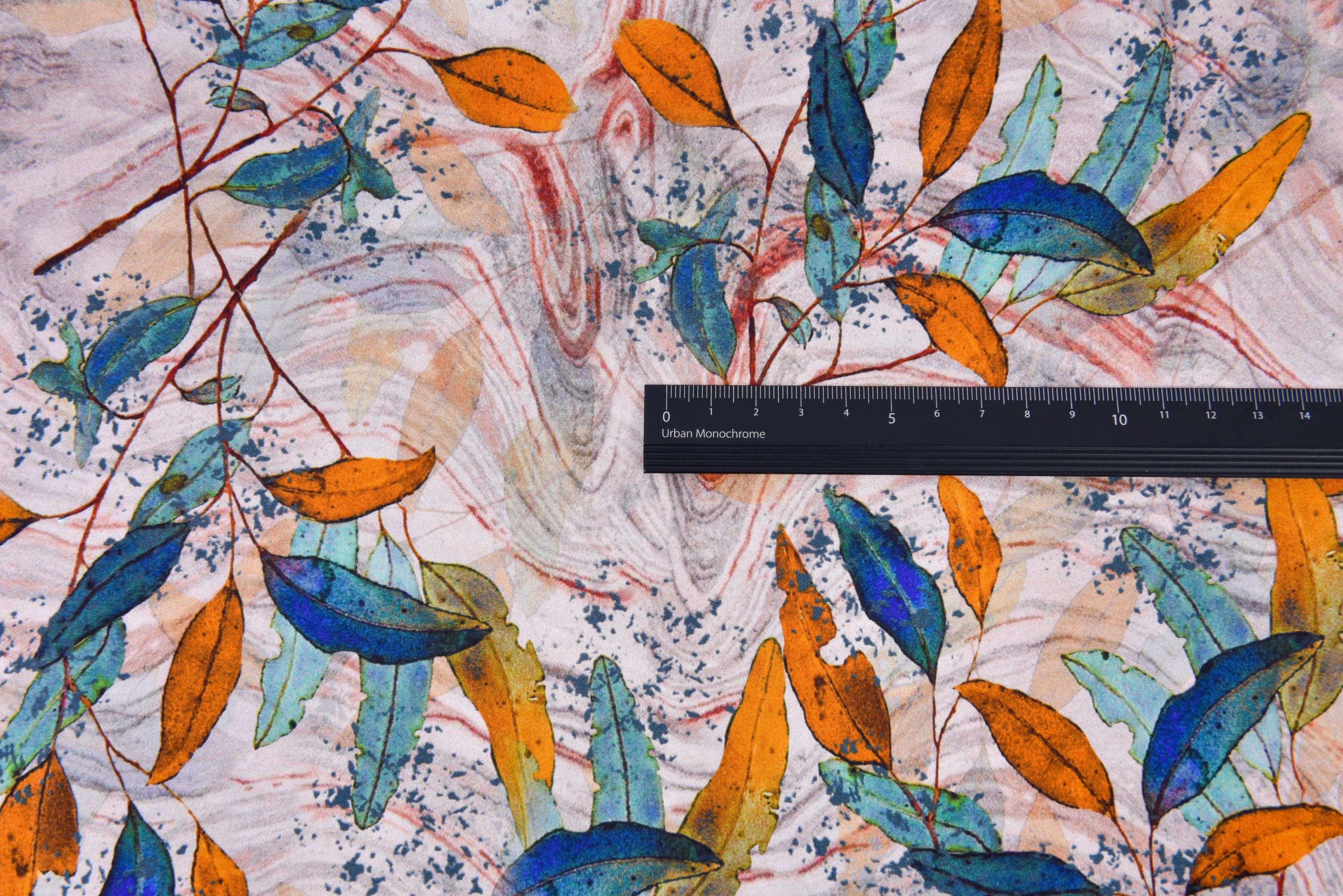 Original 100% Silk  Print Stretch Silk Fabric, 19 Momme Mulberry Silk Fabric.100% CRUELTY-FREE SILK Fashion Apparel width 48 inch
