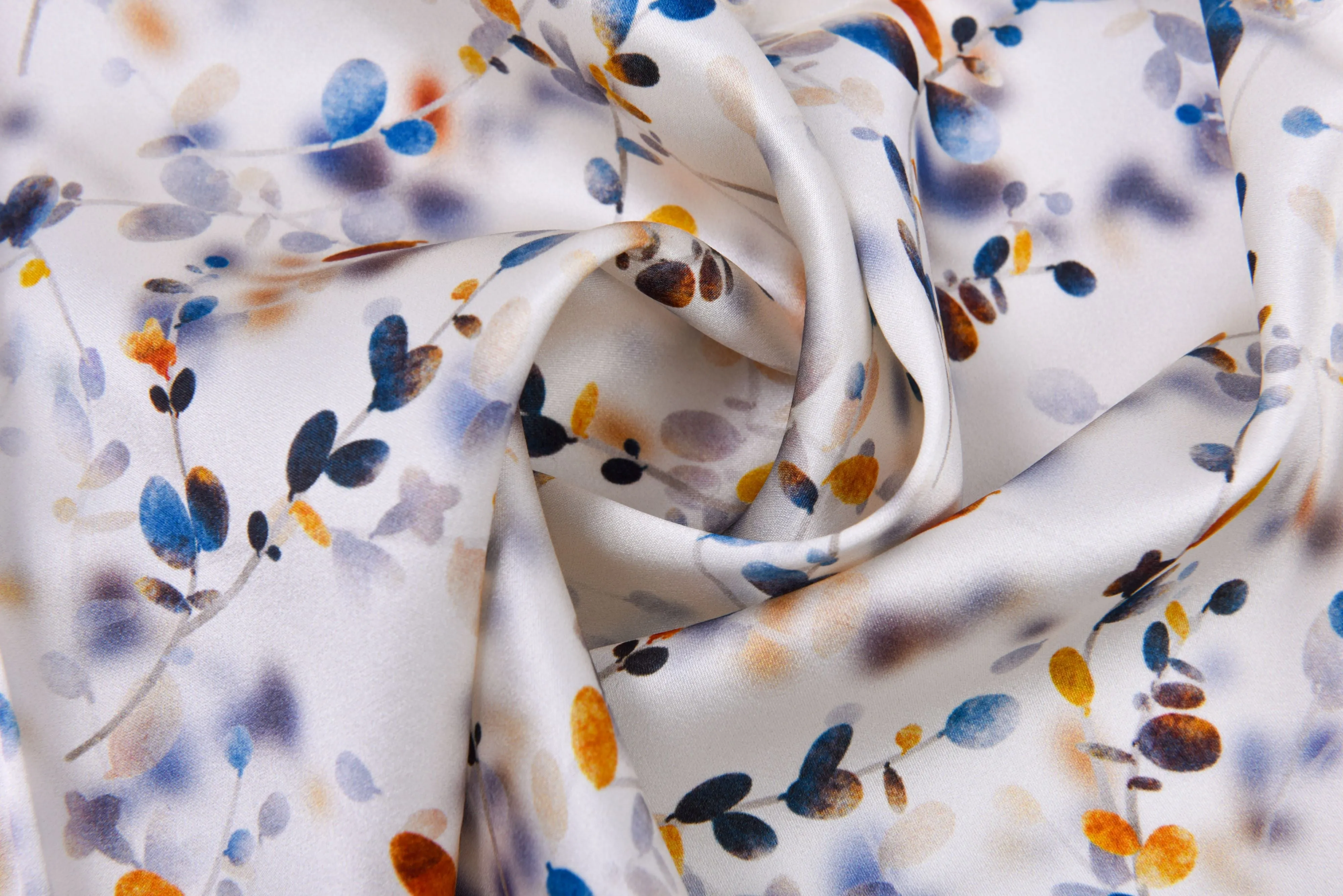 Original 100% Silk  Print Stretch Silk Fabric, 19 Momme Mulberry Silk Fabric.100% CRUELTY-FREE SILK Fashion Apparel width 48 inch