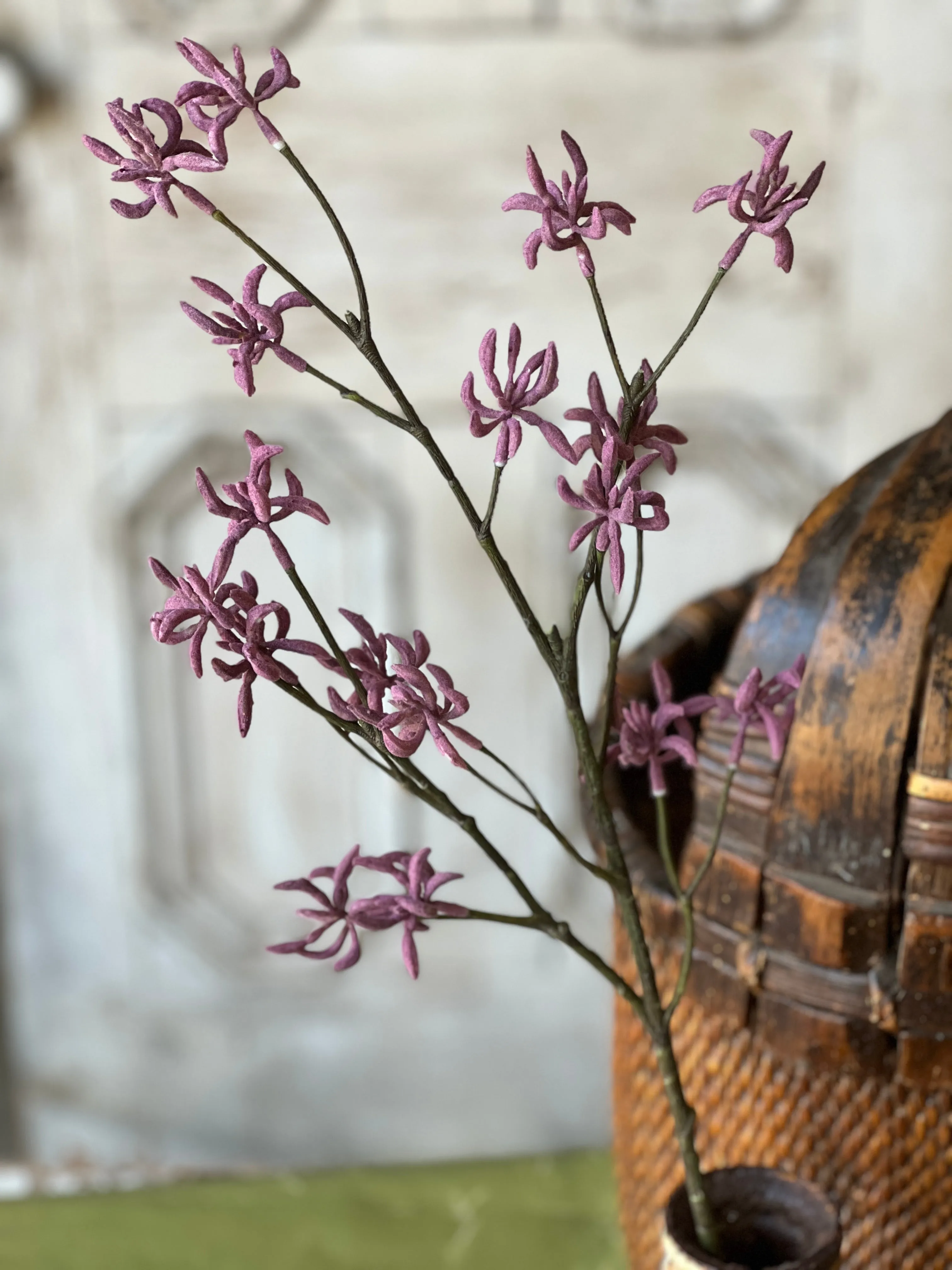 Orion Buds Spray | 29" | Purple | NOT CURRENTLY IN STOCK-New For Spring 2025!