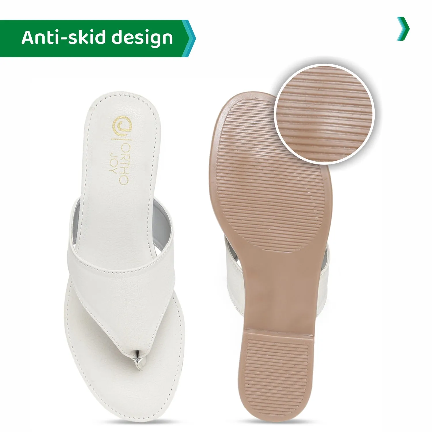 ORTHO JOY Fancy doctor Stylish slippers for women