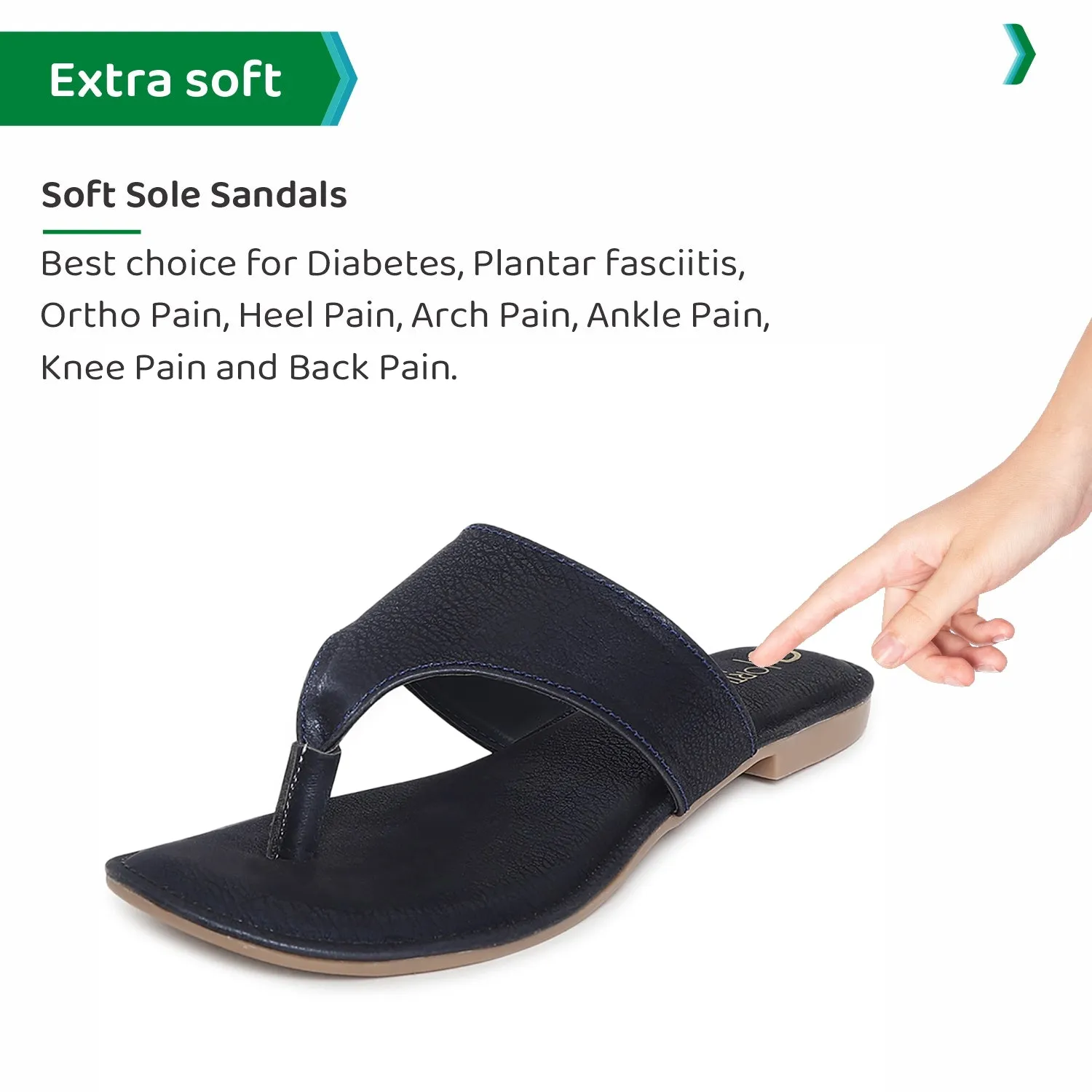 ORTHO JOY Fancy doctor Stylish slippers for women