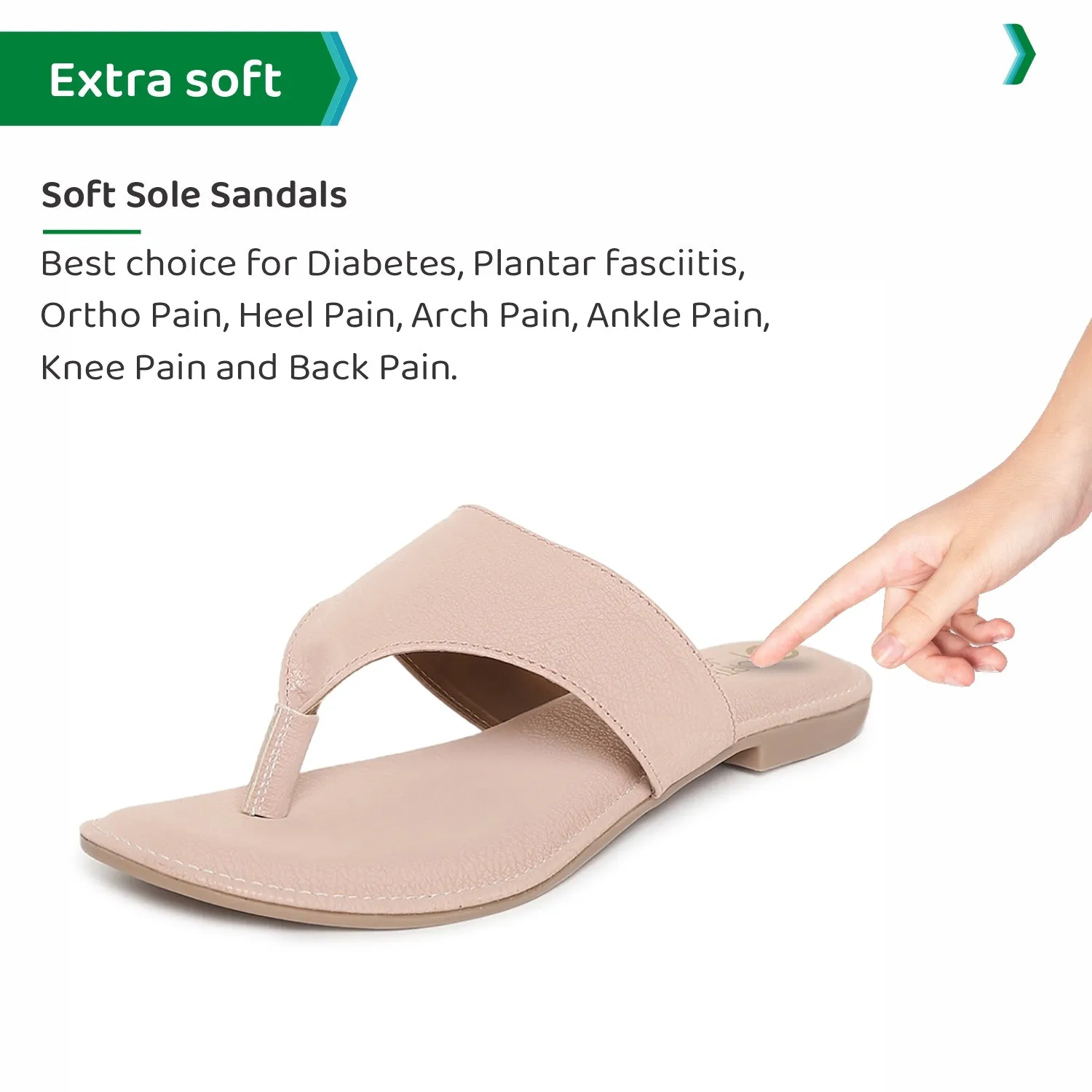 ORTHO JOY Fancy doctor Stylish slippers for women