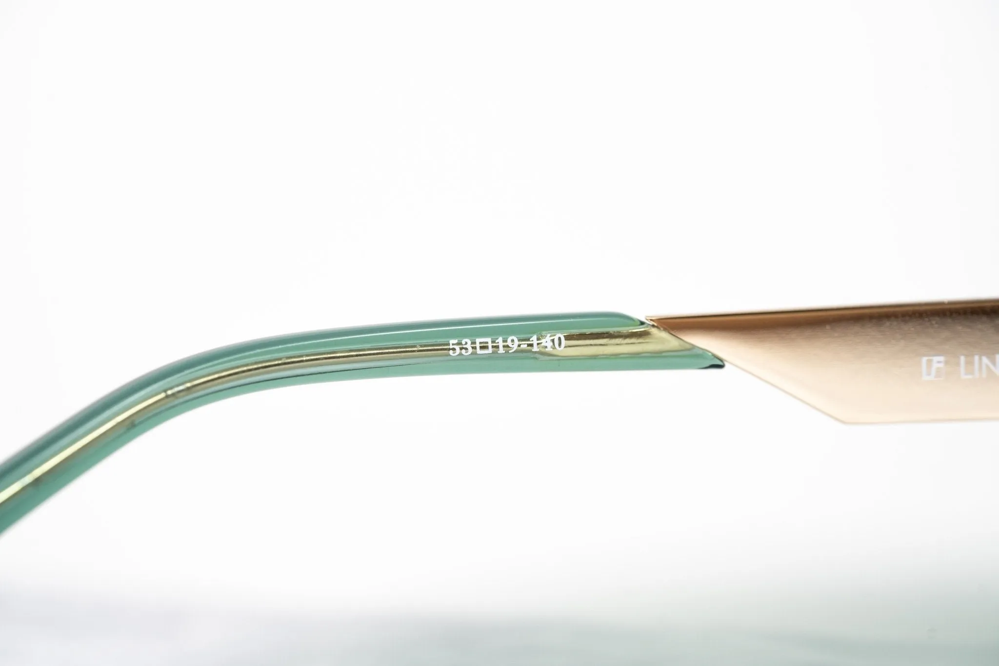 Oscar De La Renta Eyeglasses Oval Green and Clear