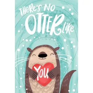 Otter Valentine's Day Card