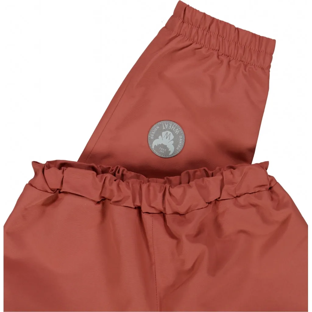 Outdoor Pants Robin Tech - dark terracotta