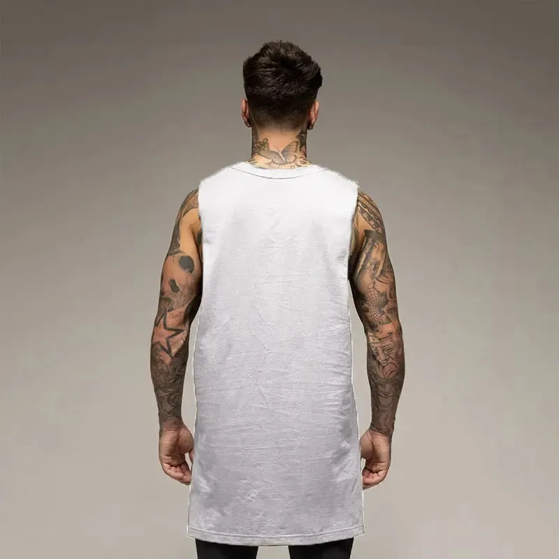 Oversize Cut Off Sleeveless Shirt