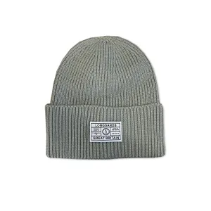 Oversized Rib Beanie - Concrete