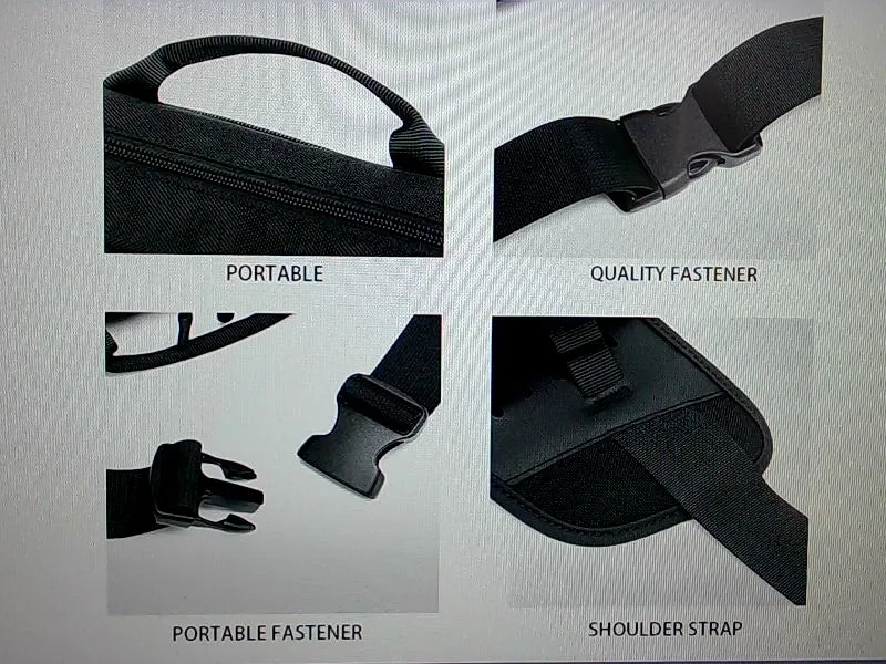Ozuko Tactical Sling Bag for Men Black