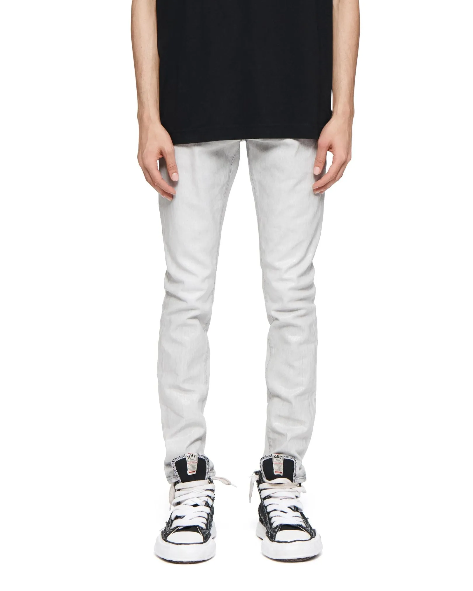P001 Skinny Coated - Grey