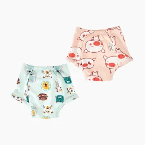 Pack of 2 Snug Farm Collection Potty Training Pull-up Pants for Babies/ Toddlers/Kids (Size 3, Fits 3 years – 4 years)