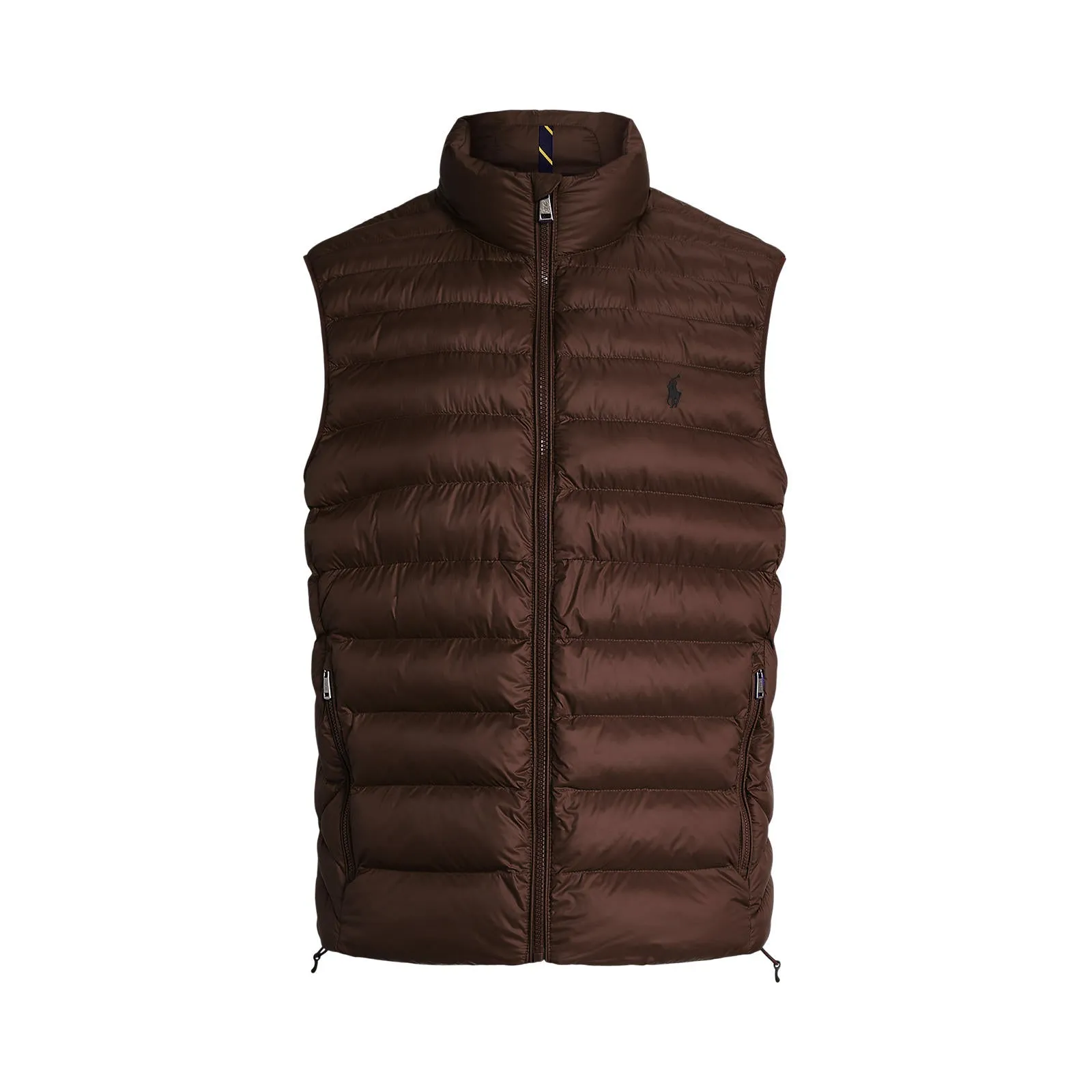 Packable Puffer Vest - Dark Brown