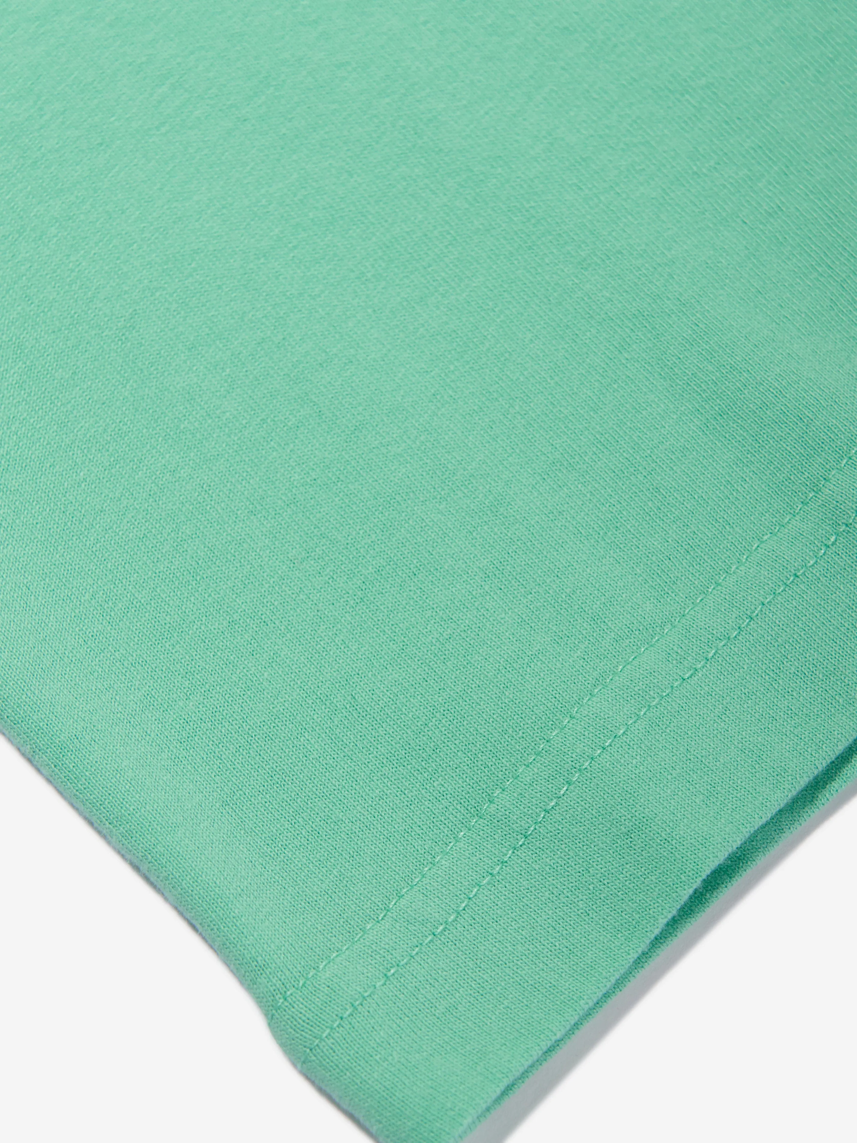 Palm Angels Boys Palm Waves T-Shirt in Green
