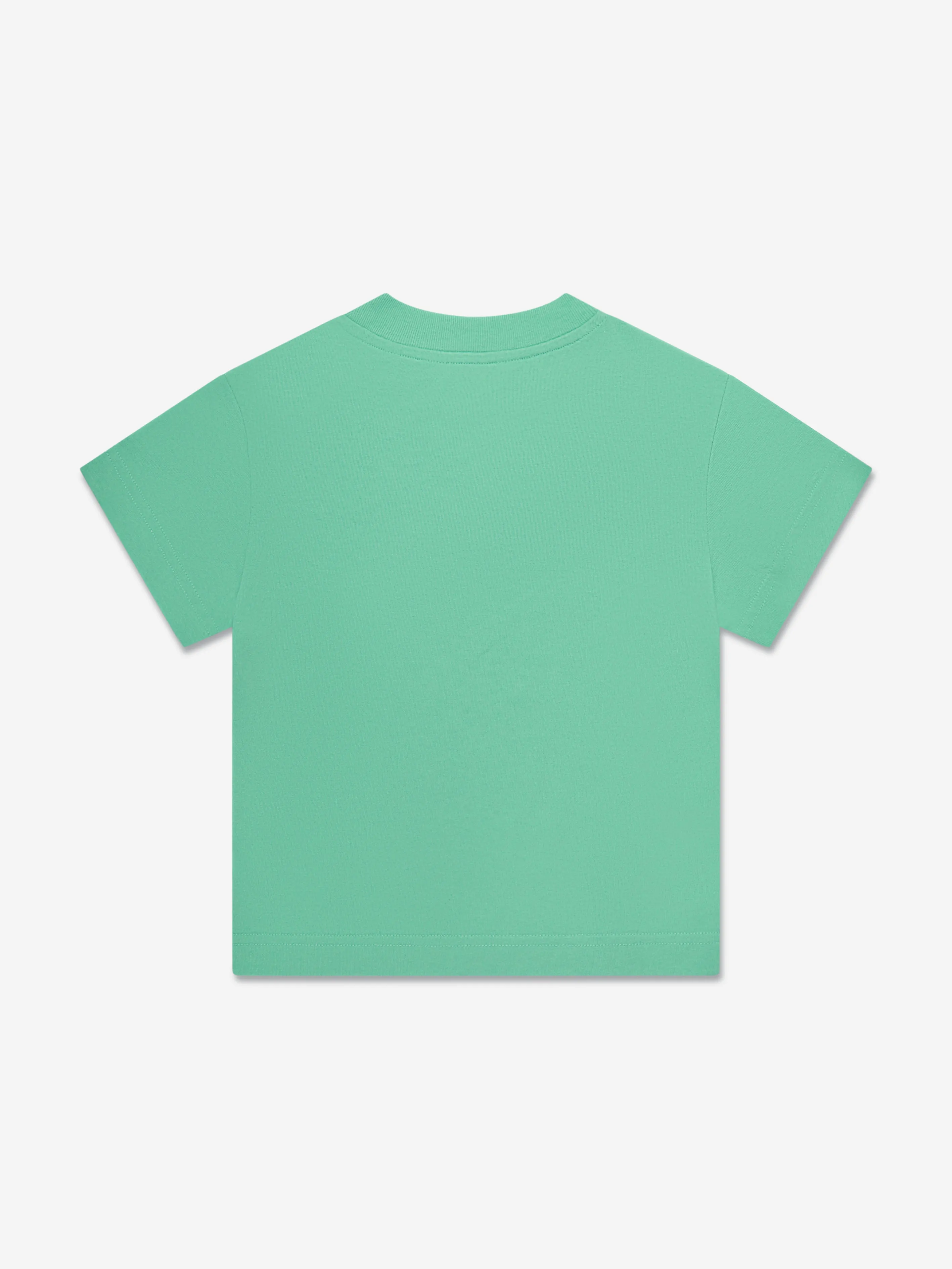 Palm Angels Boys Palm Waves T-Shirt in Green