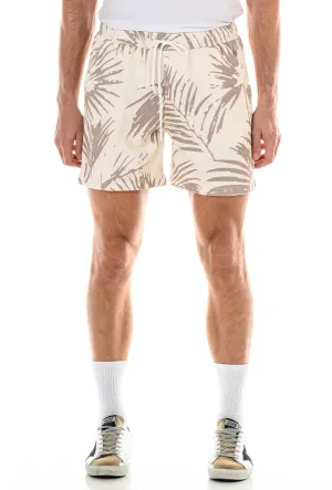 Palm Volley Short- Cream