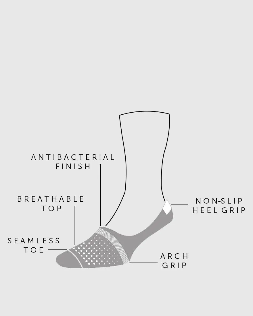 PANTHERELLA 3000FI PLAIN NAVY INVISIBLE SOCKS