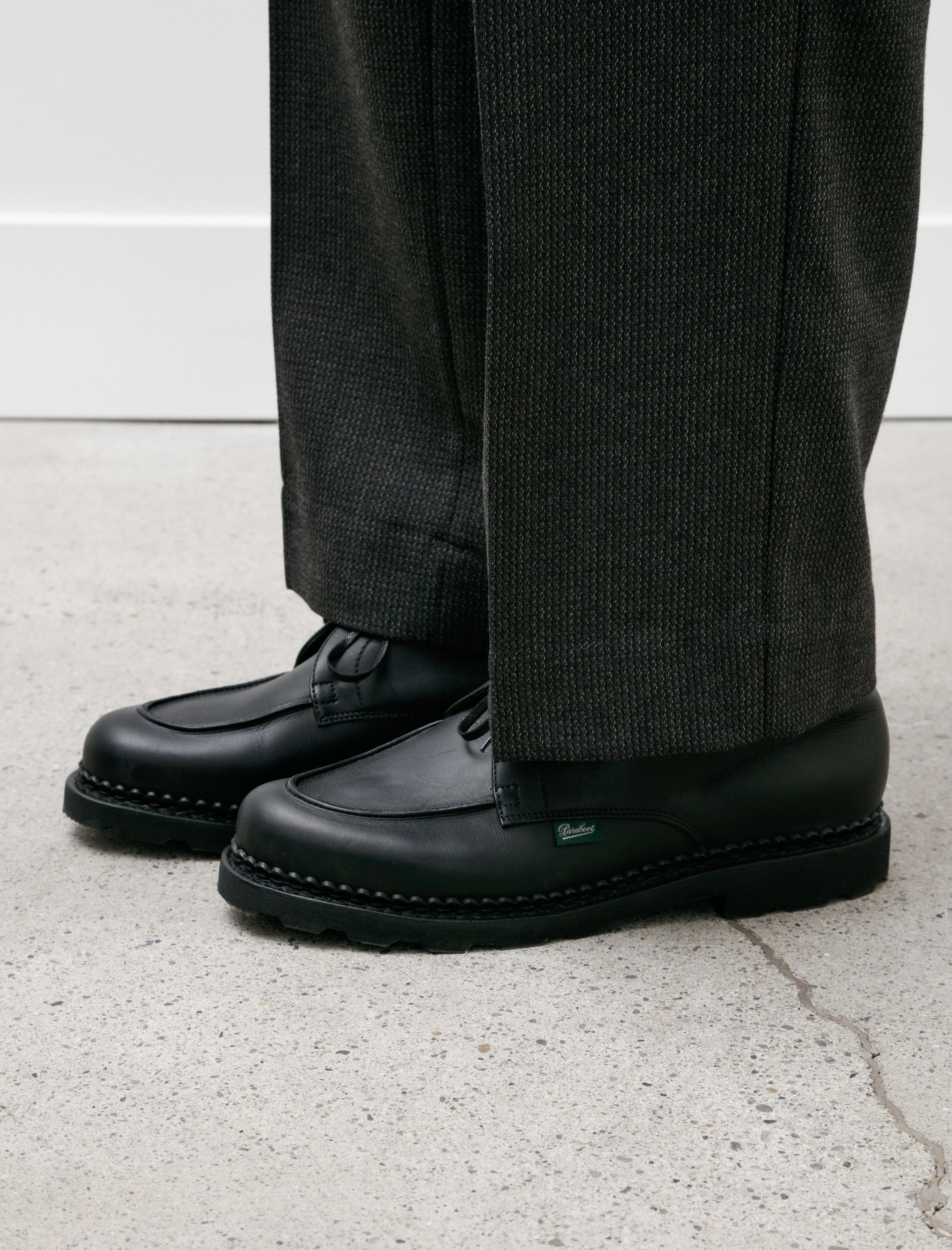Paraboot Chukka Smooth Leather Black