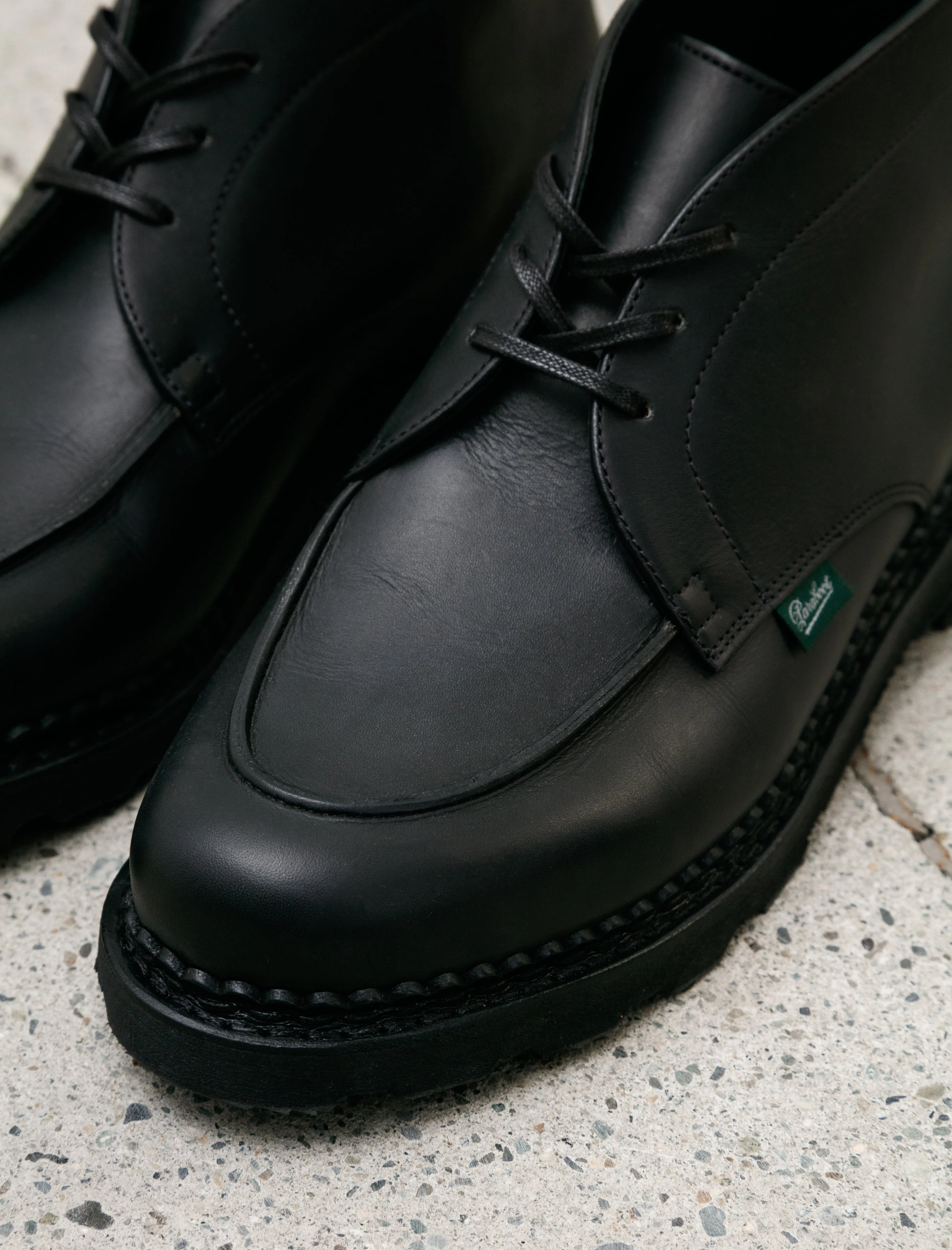 Paraboot Chukka Smooth Leather Black