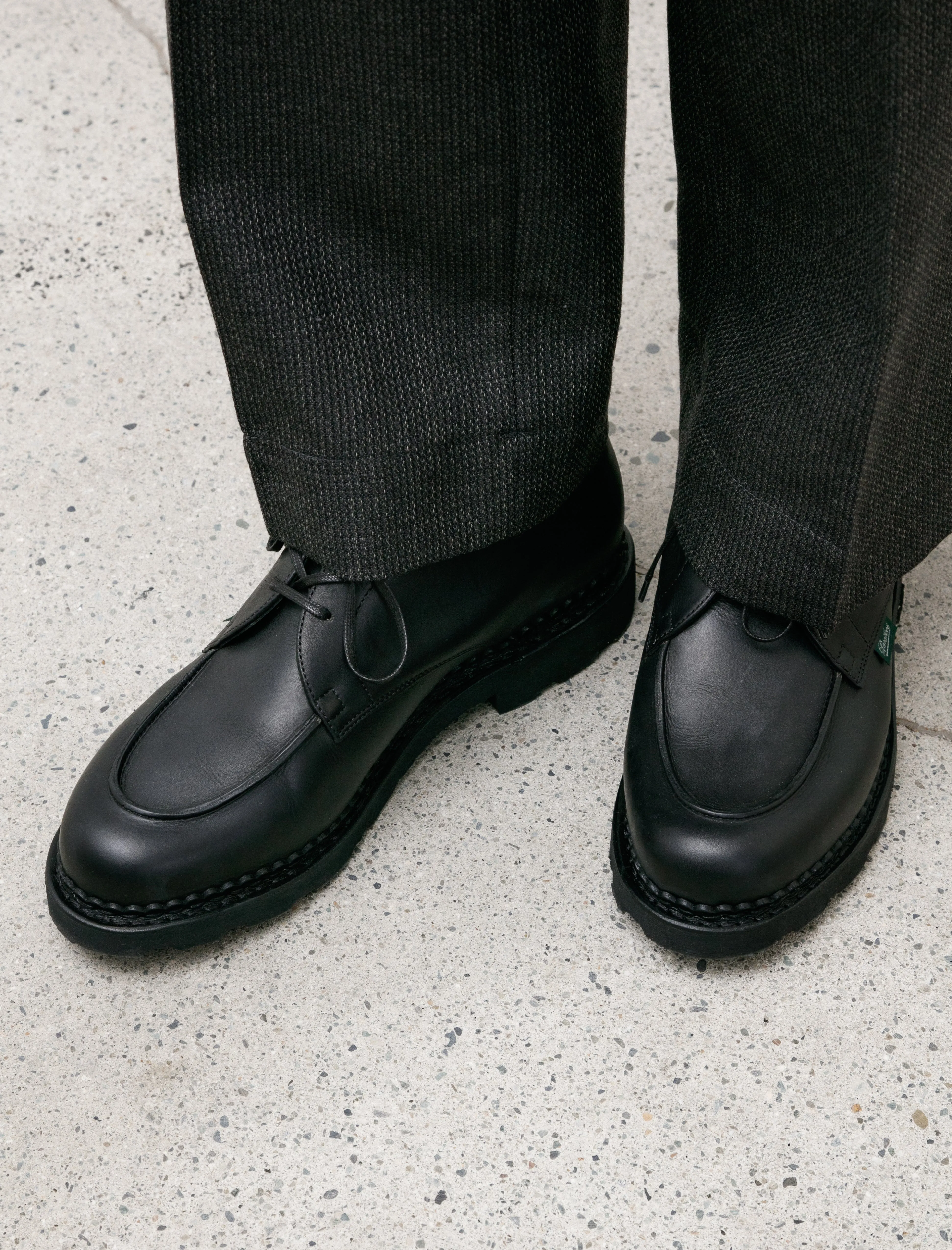 Paraboot Chukka Smooth Leather Black