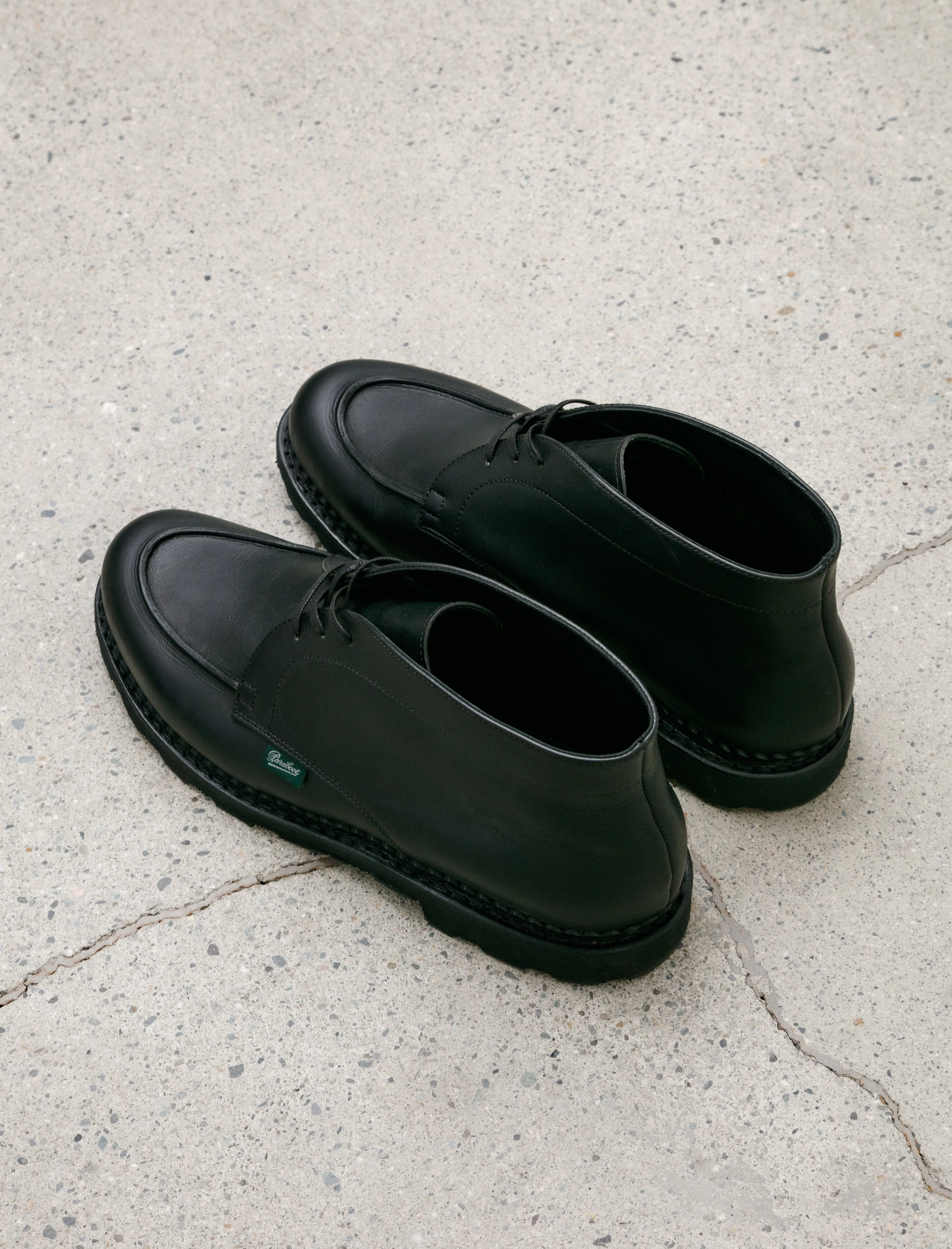 Paraboot Chukka Smooth Leather Black