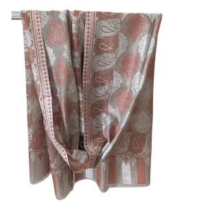 Pashmina / Cashmere Kani Scarf [Dark Beige]