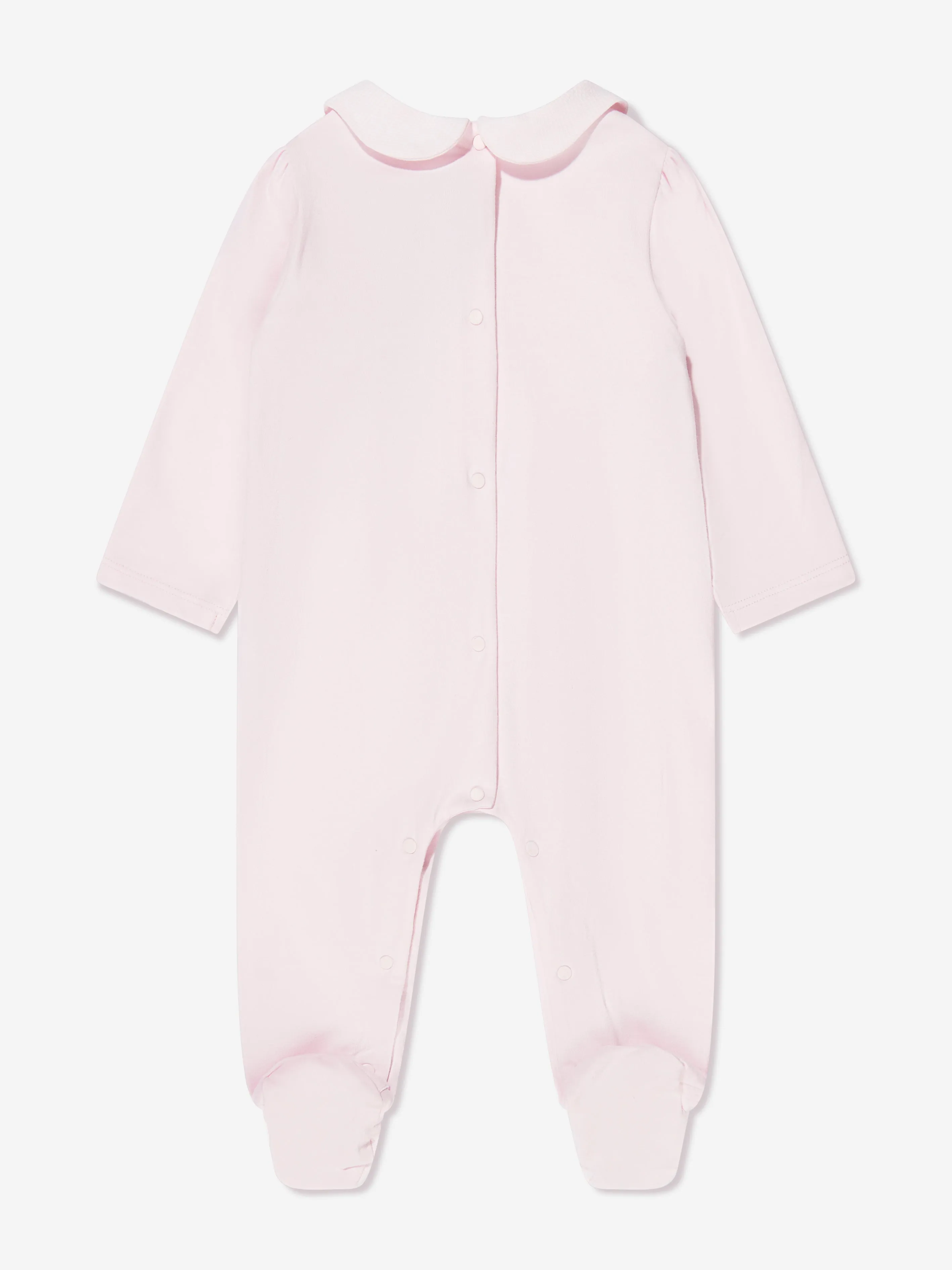 Patachou Baby Girls Bow Applique Babygrow in Pink