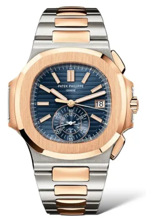 Patek Philippe Nautilus 5980/1AR – Two-Tone Rose Gold & Steel, Chronograph