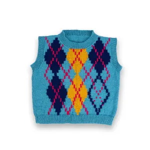Patons Carfrae Knit Argyle Vest