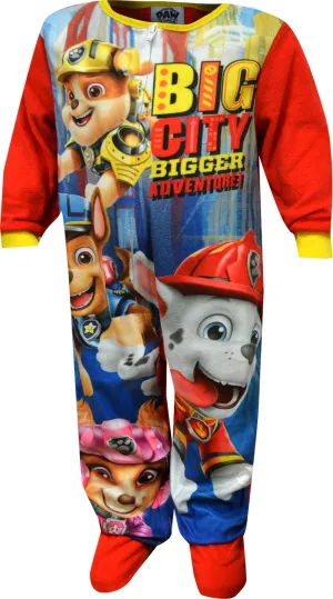 Paw Patrol Big City Toddler Blanket Sleeper Pajamas