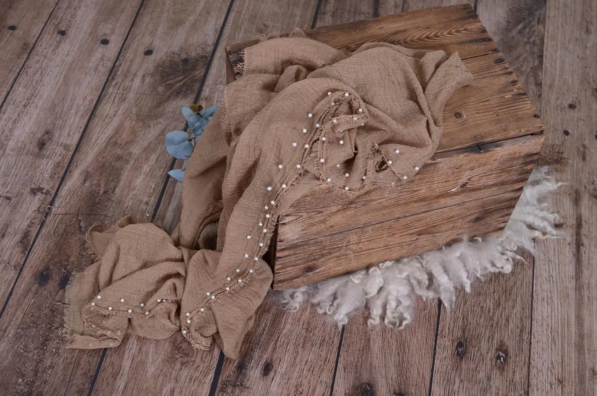 Pearl Embrace Wrap - Khaki
