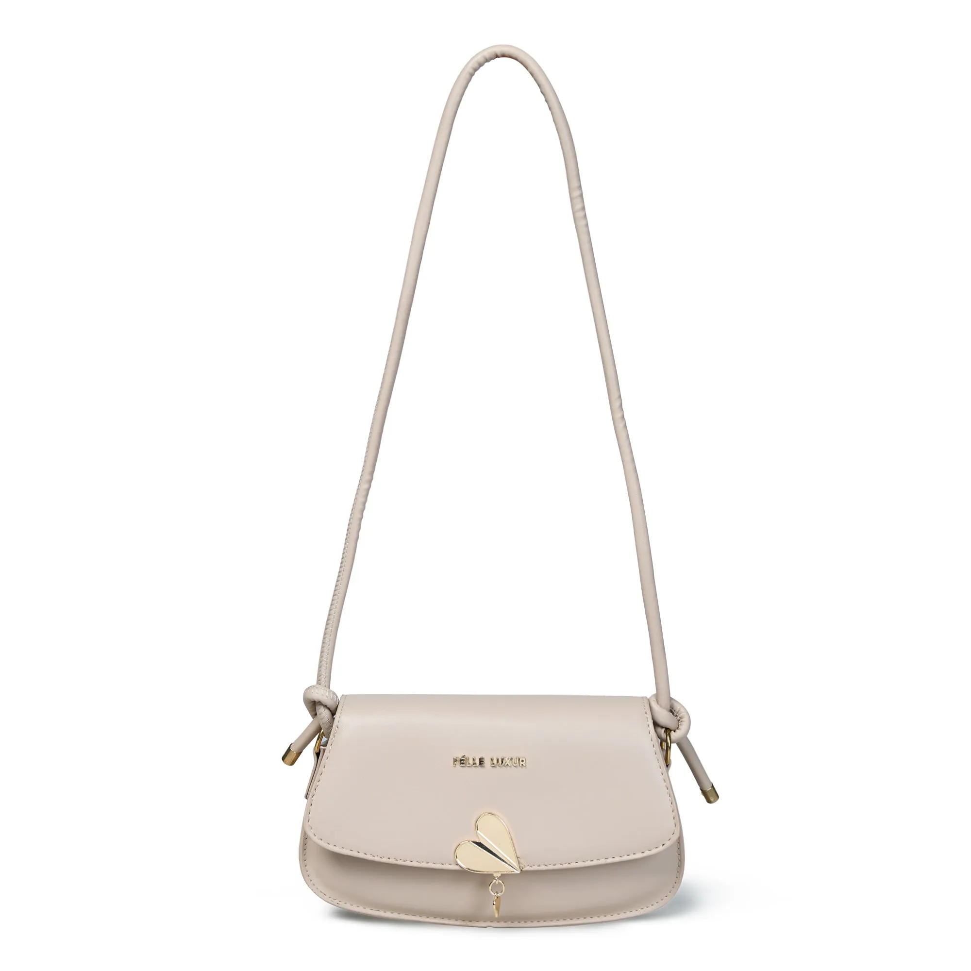 Pelle Luxure Women's PU Small Sling Bag – Stylish Colors: Pink, Khaki, White, Black, and Brown