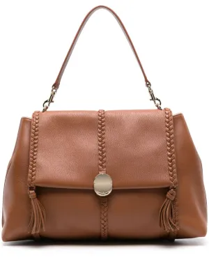Penelope leather tote bag