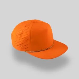 Perforated Nylon Ripstop Orange / Orange-Black Rope
