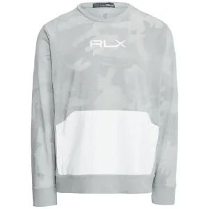 Performance Camo Jacquard Pullover Andover Heather - SU22