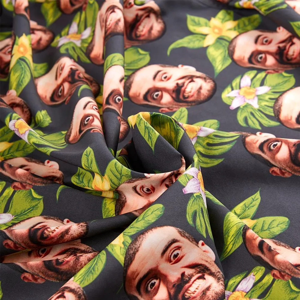 Personalised Hawaiian Shirts Flowers Upload Pet Photo