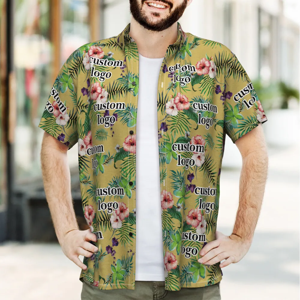 Personalised Hawaiian Shirts Flowers Upload Pet Photo