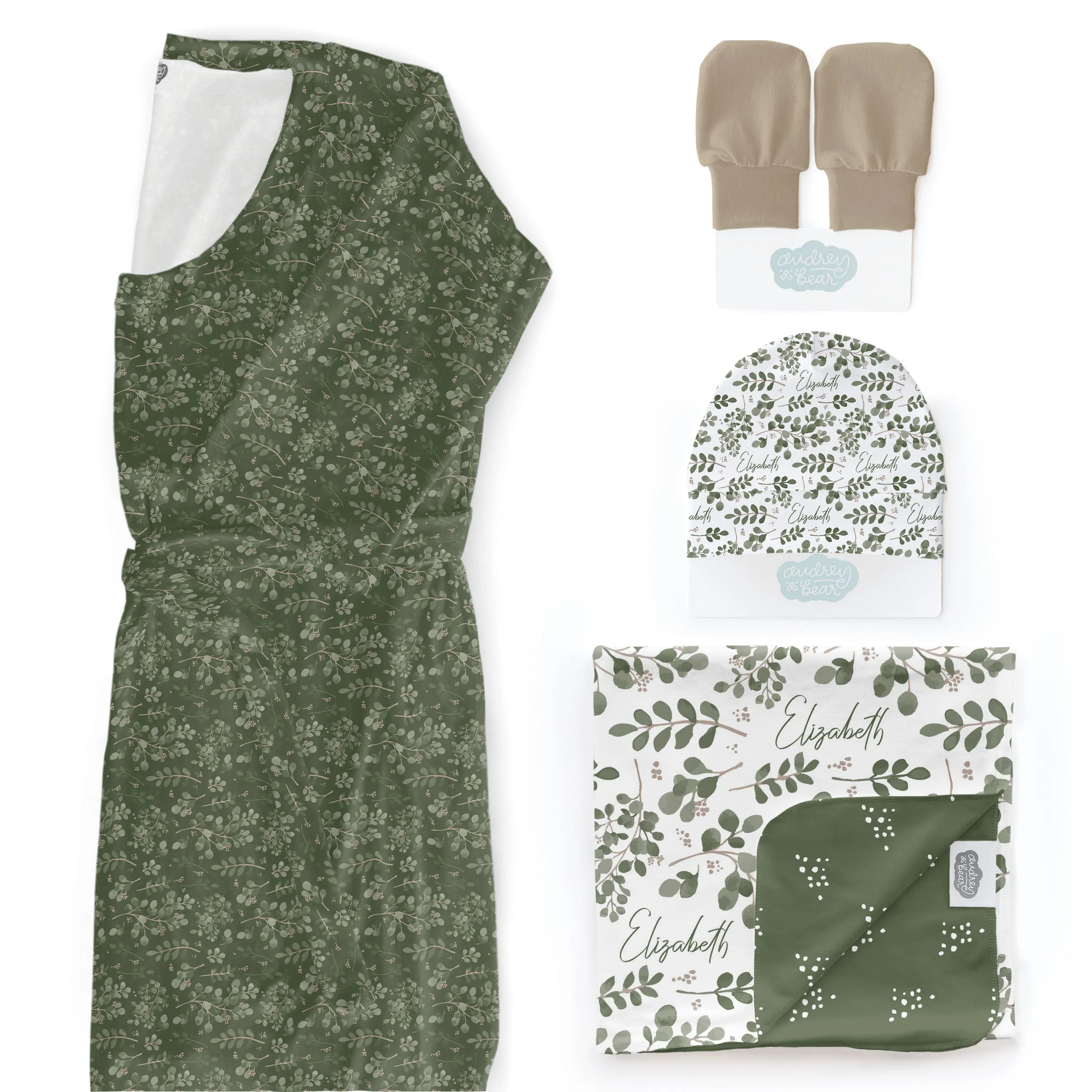 Personalized  Essentials Bundle | Farmhouse Greenery