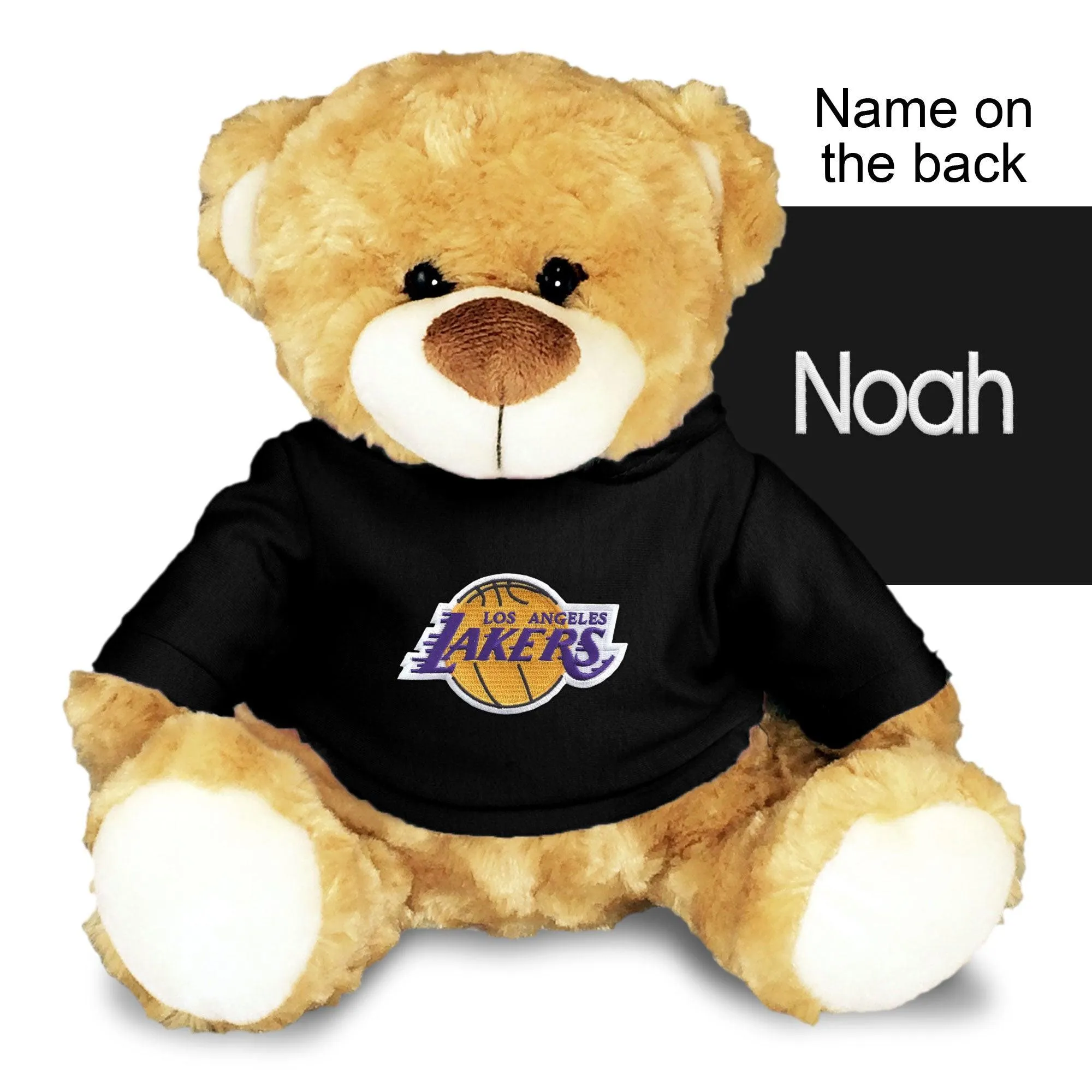 Personalized Los Angeles Lakers 10" Plush Bear