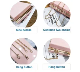 Personalized Mrs. Box Clutch Crossbody Bag