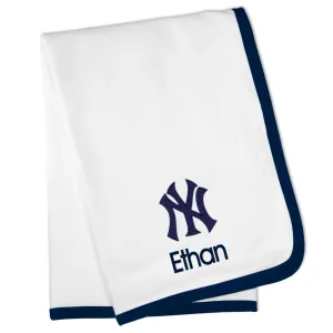 Personalized New York Yankees Blanket