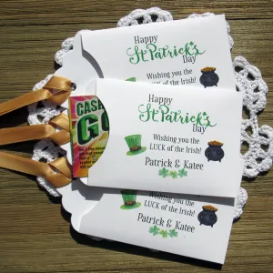 Personalized St Patrick's Day Party Favors