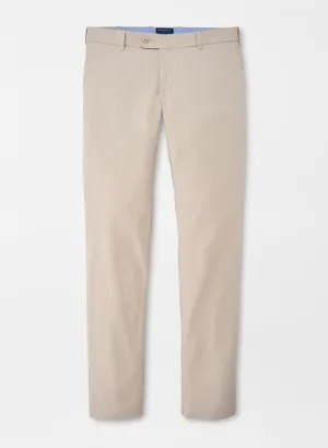 Peter Millar Surge Performance Trouser In Oatmeal