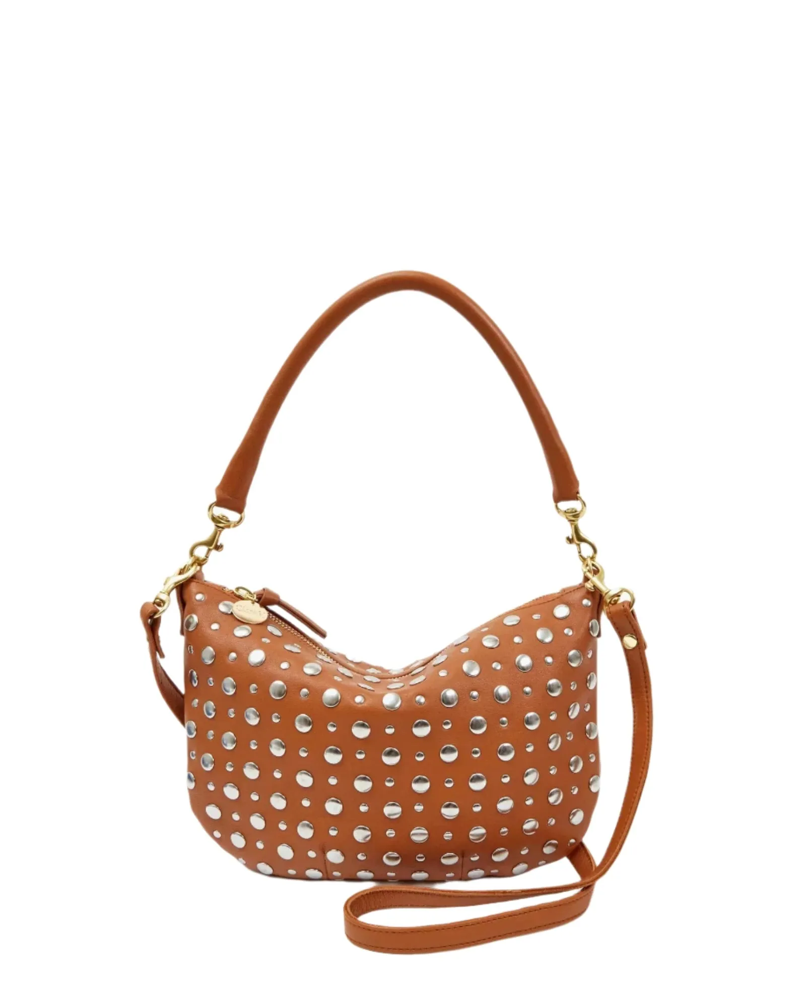 Petit Moyen Messenger Cuoio Nappa w/ Studs
