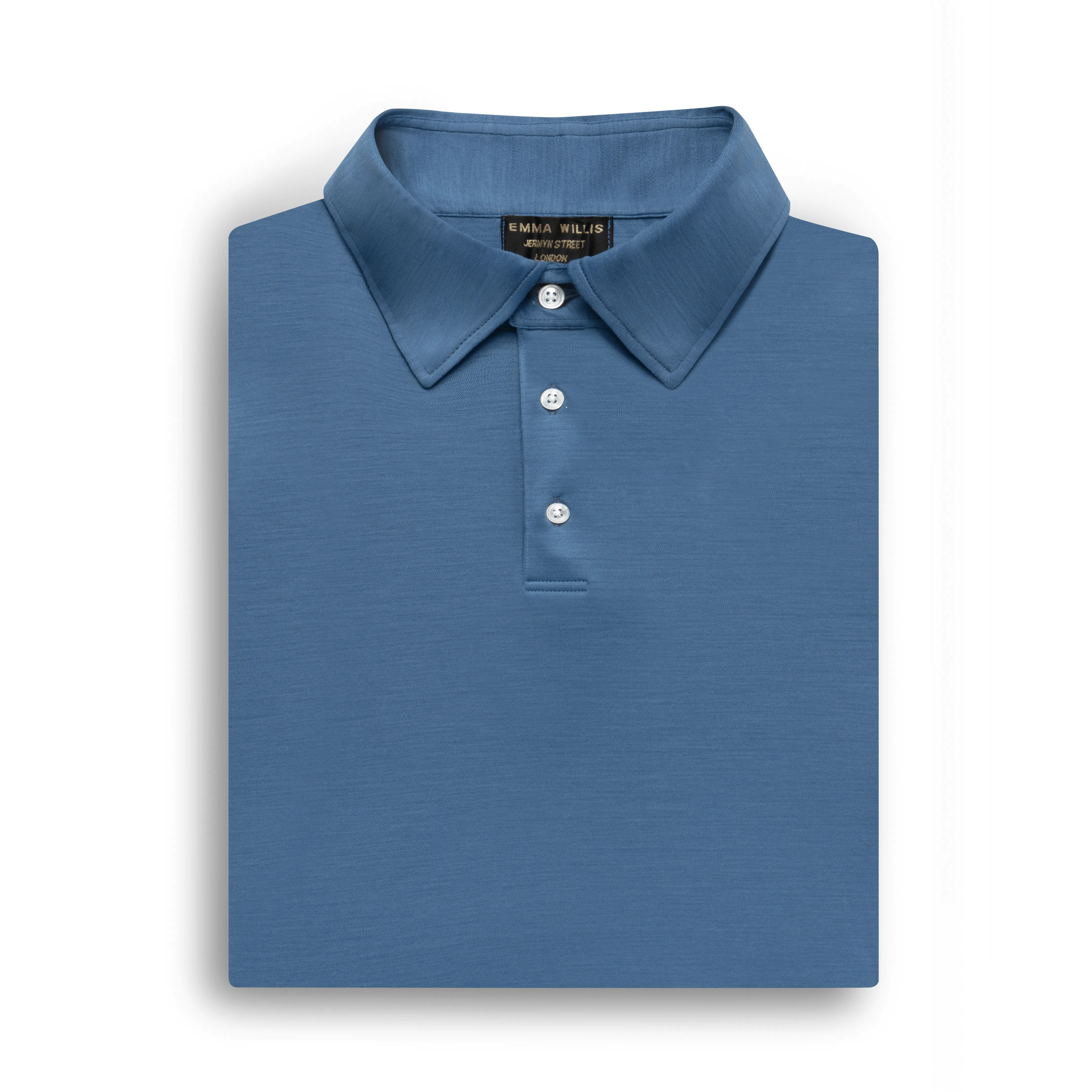 Petrol Cotton Polo Shirt - New