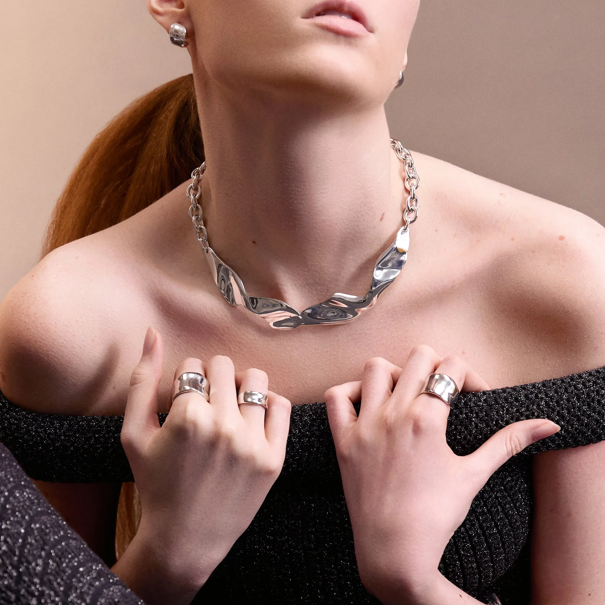 Phoebe Ring - Small - Silver