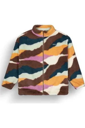 Picture Gypsi Zip Fleece Strates Print