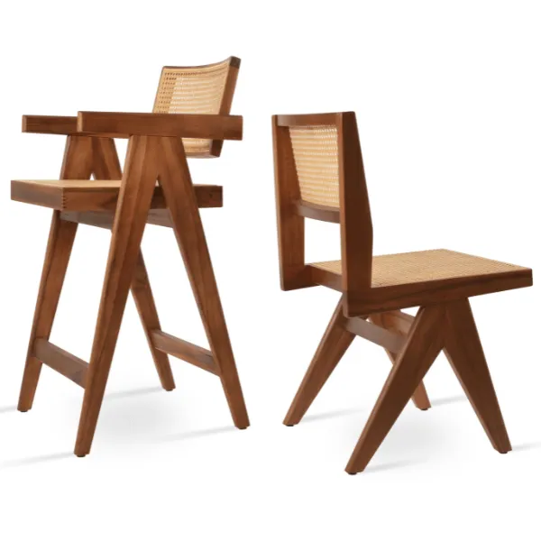 PierreJ Teak Patio Dining Chairs
